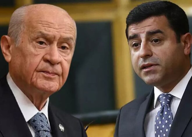 Selahattin Demirtaş’tan Bahçeli’ye ”Öcalan” mesajı: İlk önce beni serbest bırakın