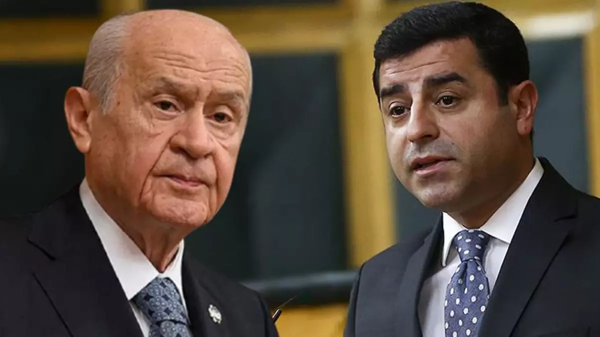 Selahattin Demirtaş’tan Bahçeli’ye ”Öcalan” mesajı: İlk önce beni serbest bırakın